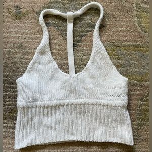 Urban outfitters knit top! Super cute for spring break/summer trips!